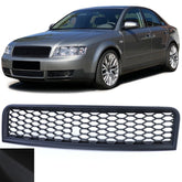 NEU Wabengrill Grill Kühlergrill schwarz matt für Audi A4 B6 8E Limousine Avant 00-04